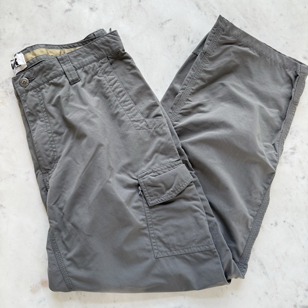 Mountain Khakis Men's Granite Performance Hiking Pants 36X30 (34X29) Cargo Gray